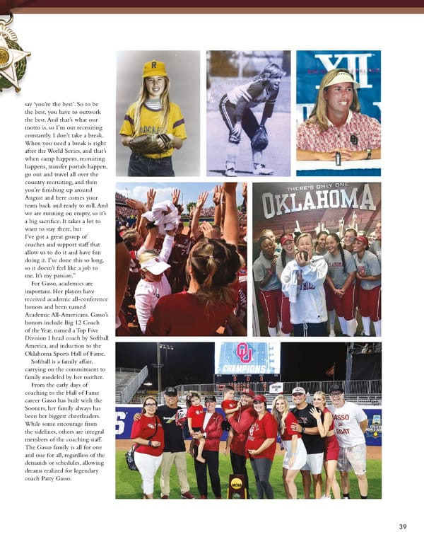 December 2022 Oklahoma Hall of Fame Magazine - Page 41