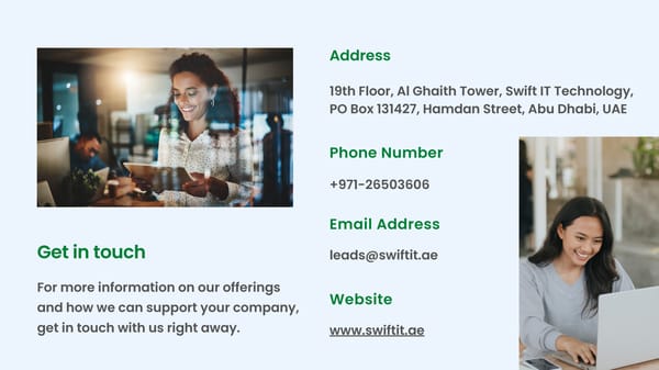 IT Solutions & Services in Abu Dhabi - Swiftit.ae - Page 10