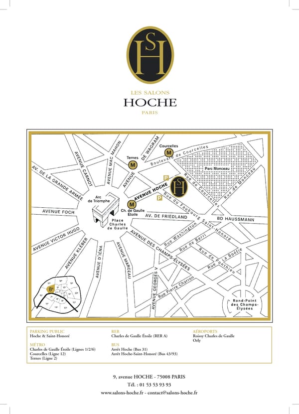 Les Salons Hoche Paris - Page 1