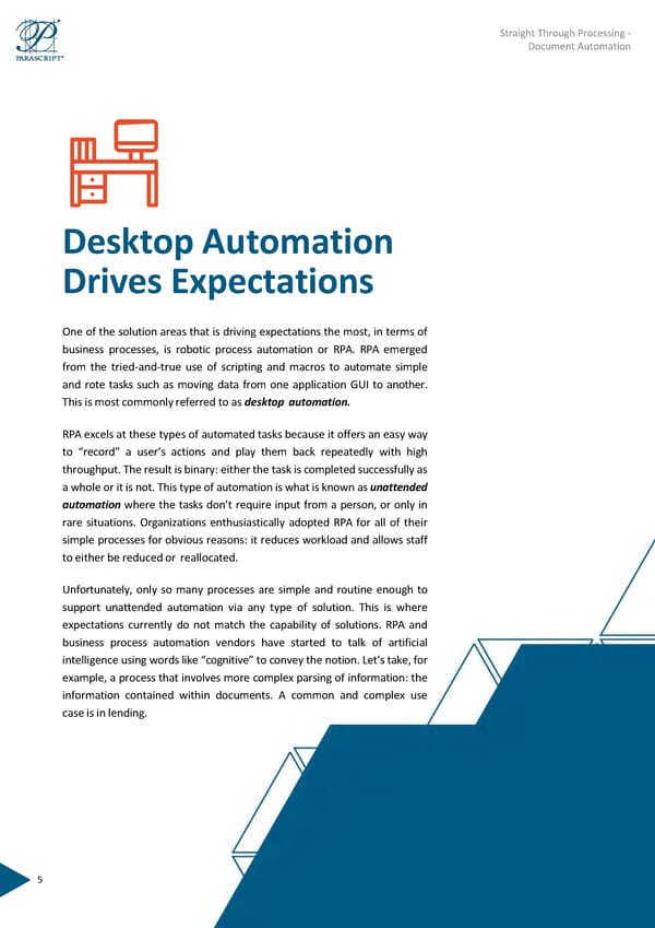 Straight Through Processing for Document Automation - Page 5