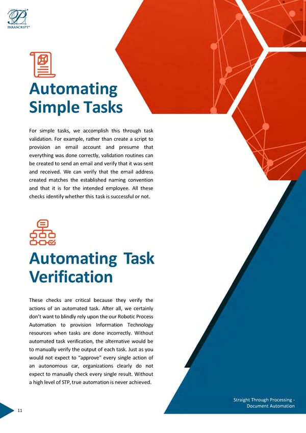 Straight Through Processing for Document Automation - Page 11