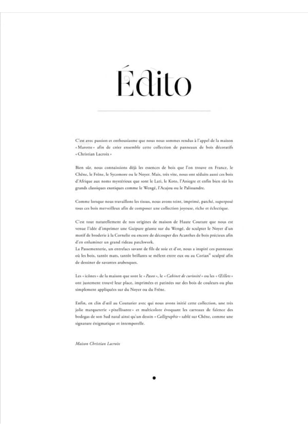 Christian Lacroix Catalogue - Page 5