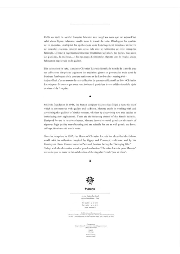 Christian Lacroix Catalogue - Page 30