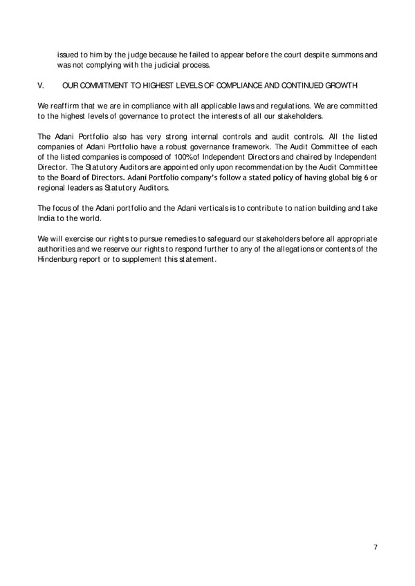 Adani Response - Page 7
