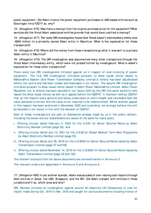 Adani Response - Page 31