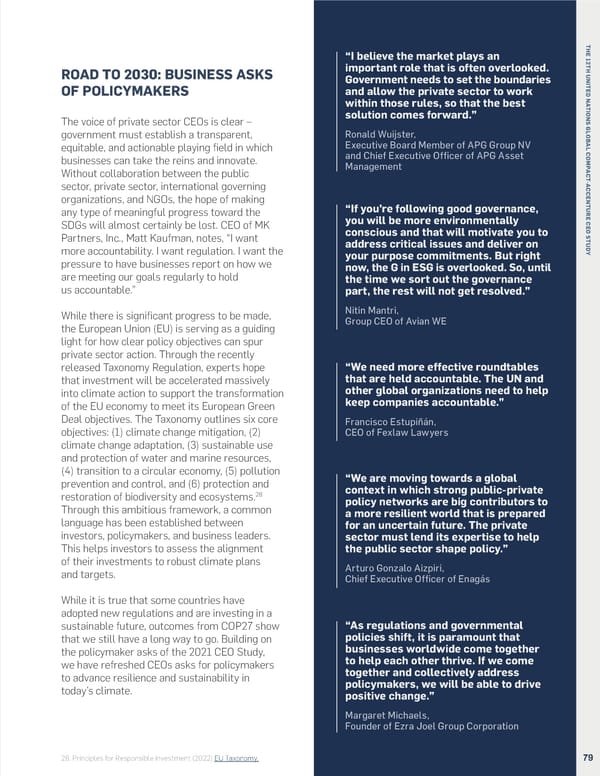 Accenture CEO Study United Nations Global Compact - Page 79