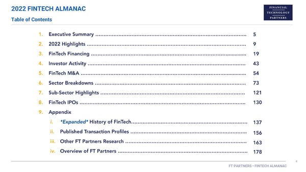 FT Partners 2022 FinTech Almanac - Page 4