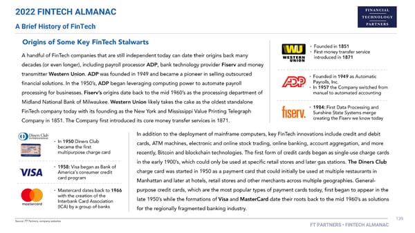 FT Partners 2022 FinTech Almanac - Page 139