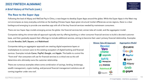 FT Partners 2022 FinTech Almanac - Page 150