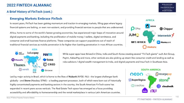 FT Partners 2022 FinTech Almanac - Page 152