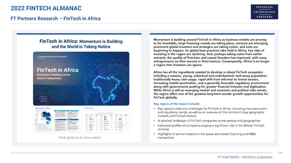 FT Partners 2022 FinTech Almanac - Page 166