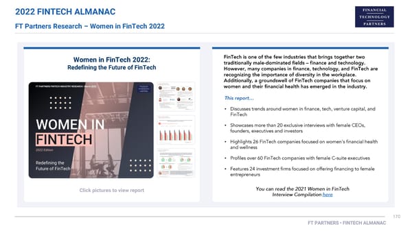 FT Partners 2022 FinTech Almanac - Page 170