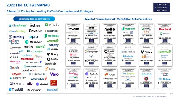 FT Partners 2022 FinTech Almanac - Page 179