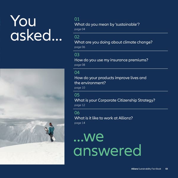 Sustainability Fact Book - Page 3