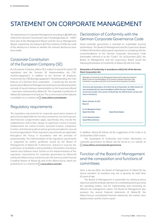 Non-financial Statement - Page 18