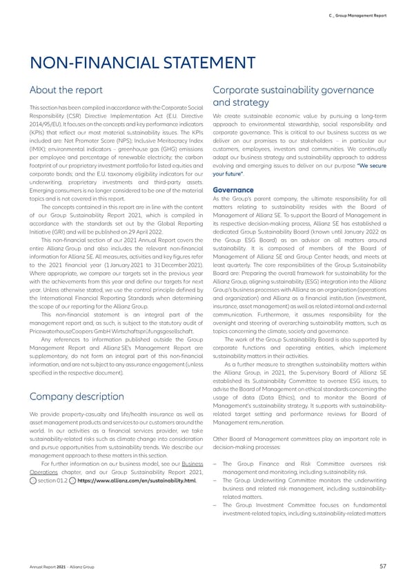 Non-financial Statement - Page 59