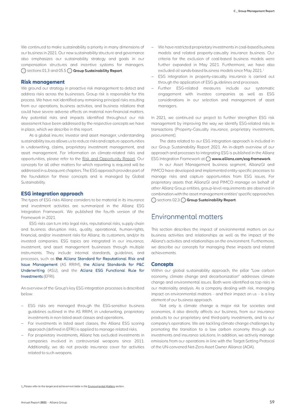 Non-financial Statement - Page 61