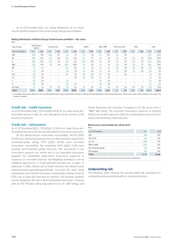 Non-financial Statement - Page 116