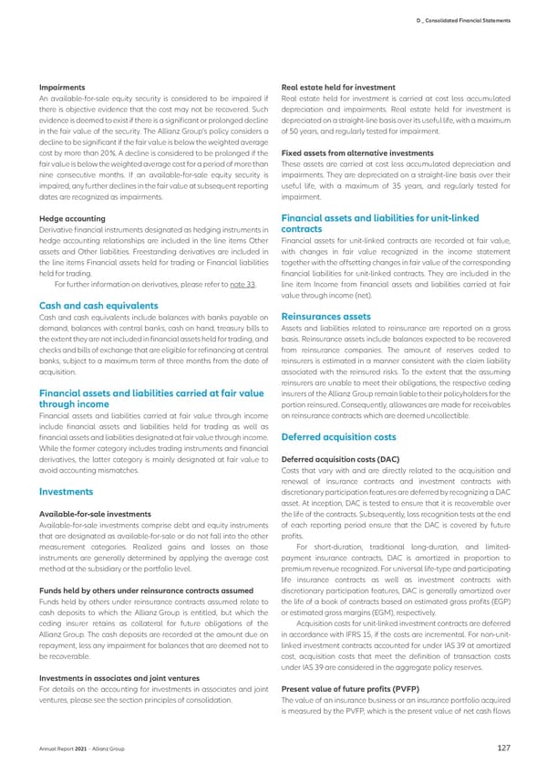 Non-financial Statement - Page 129