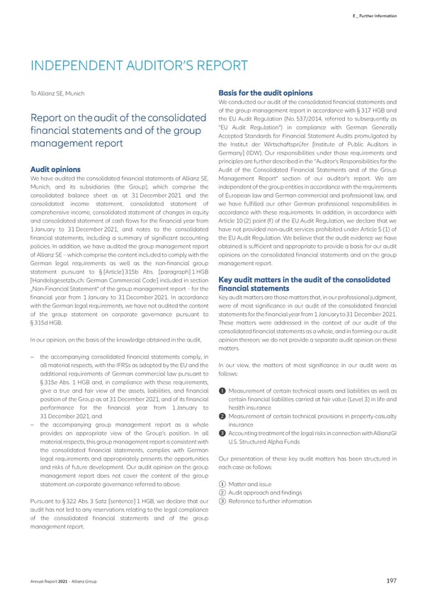 Non-financial Statement - Page 199
