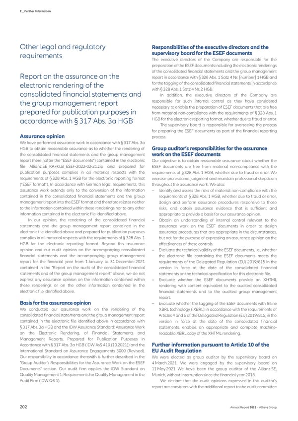 Non-financial Statement - Page 204