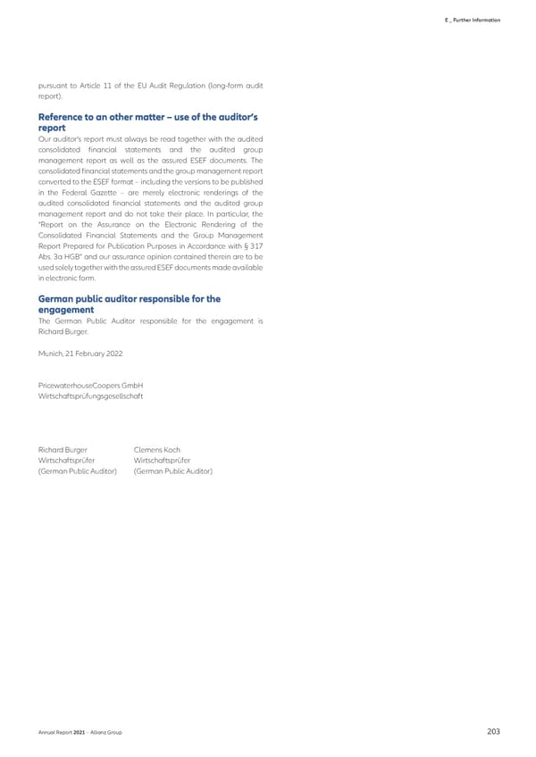 Non-financial Statement - Page 205