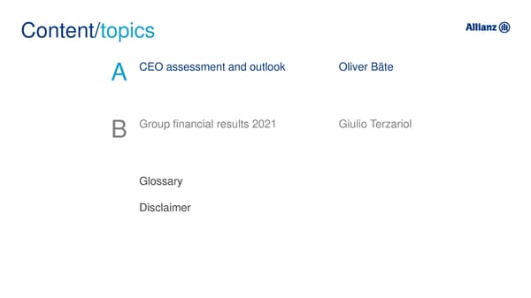 Analyst Presentation - Page 2