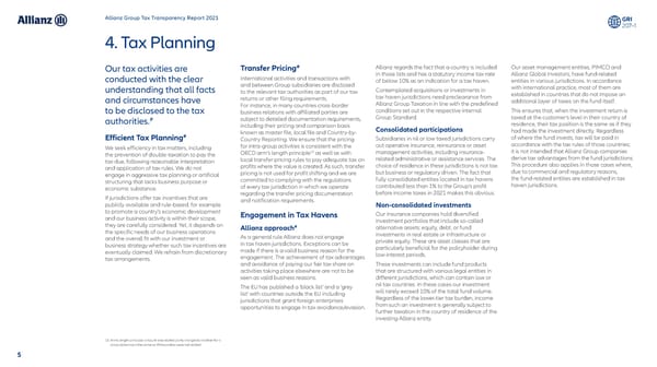 Tax Transparency Report - Page 6