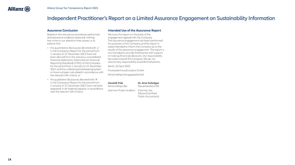 Tax Transparency Report - Page 15