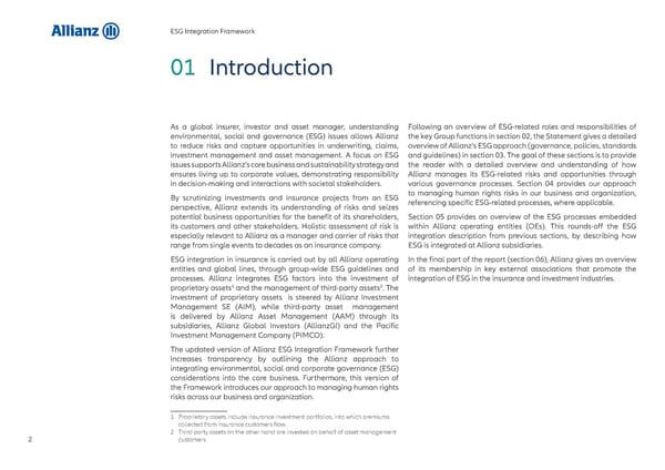 Allianz ESG Integration Framework - Page 3