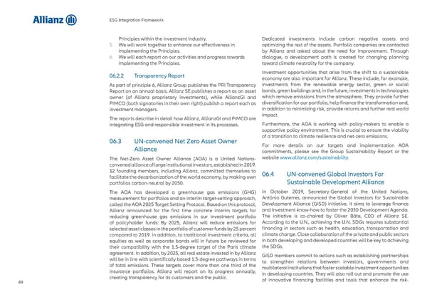 Allianz ESG Integration Framework - Page 50