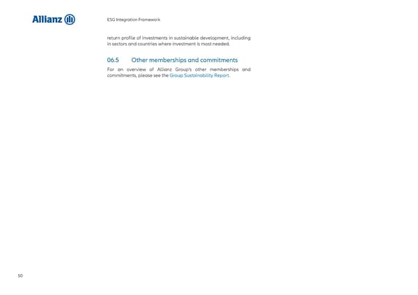 Allianz ESG Integration Framework - Page 51