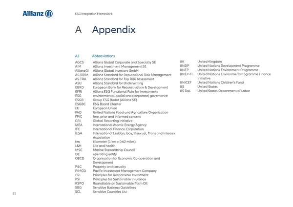Allianz ESG Integration Framework - Page 52