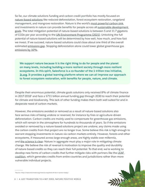 Salesforce on Carbon Credits - Page 6