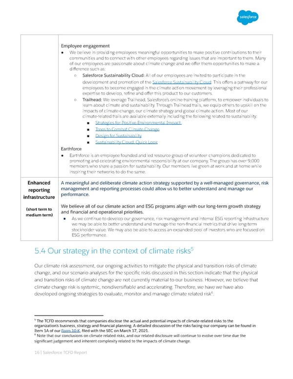 Salesforce TCFD Report - Page 16