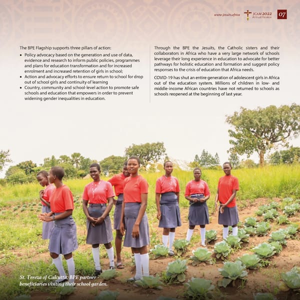 Jesuits Africa Annual Review 2022 - Page 7