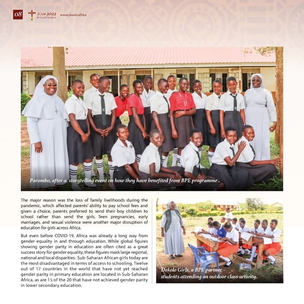 Jesuits Africa Annual Review 2022 - Page 8