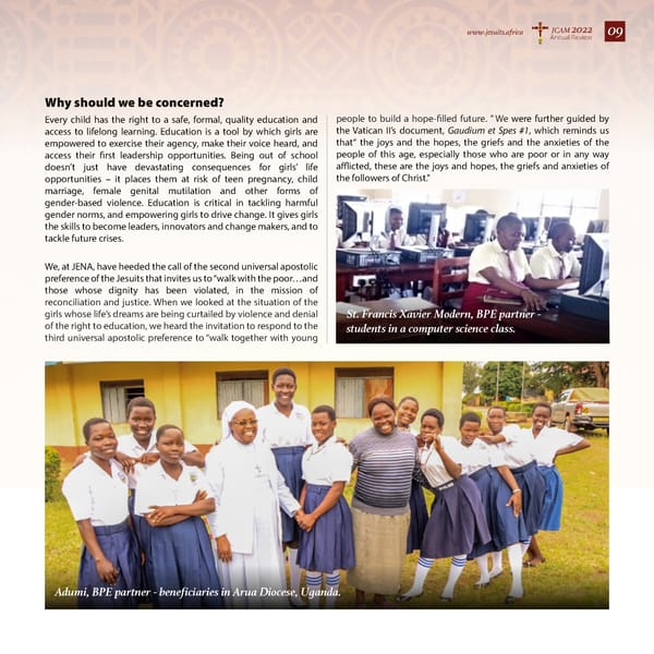 Jesuits Africa Annual Review 2022 - Page 9