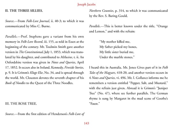 English Fairy Tales Collected by Joseph - Page 143