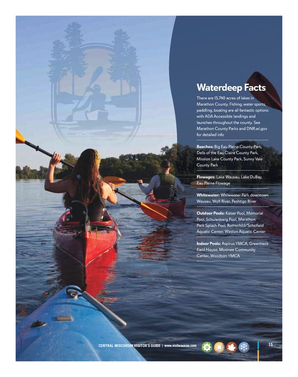 Visit Wausau Visitors Magazine 2023 - Page 15