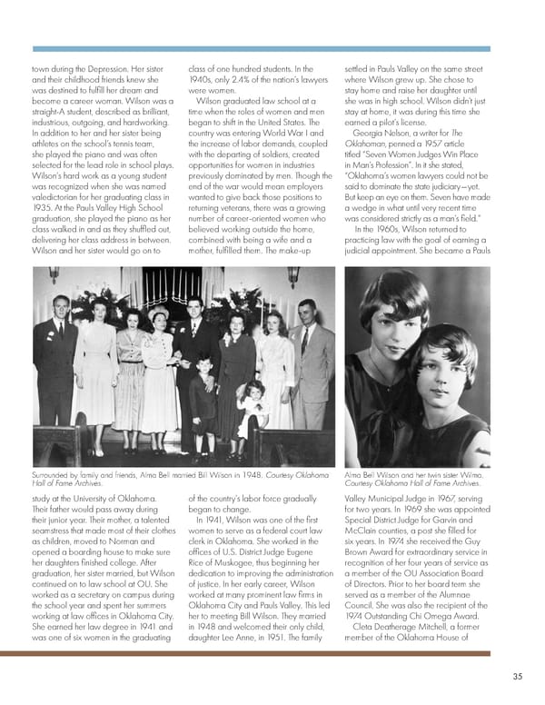 June 2022 Oklahoma Hall of Fame Magazine - Page 37