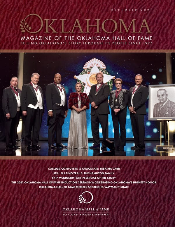 December 2021 Oklahoma Hall of Fame Magazine - Page 1
