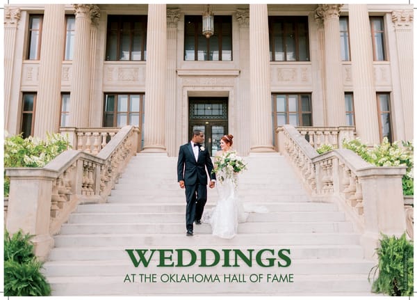 Weddings at the Oklahoma Hall of Fame - Page 1