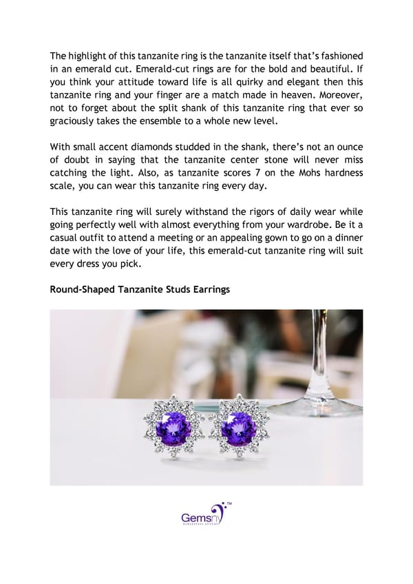 How Tanzanite Jewelry Can Perfect Your Style - Page 5