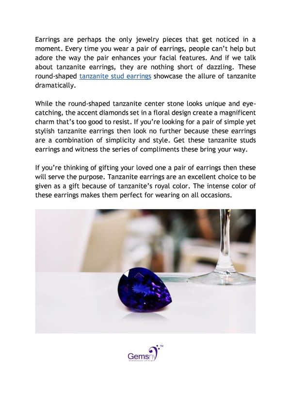 How Tanzanite Jewelry Can Perfect Your Style - Page 6