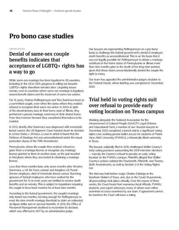 Actions speak louder | Interactive - Page 16