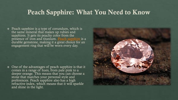 Comparing Peach Sapphire and Morganite: Which Gemstone is Right for You? - Page 2