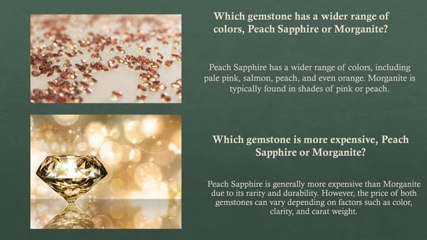 Comparing Peach Sapphire and Morganite: Which Gemstone is Right for You? - Page 7