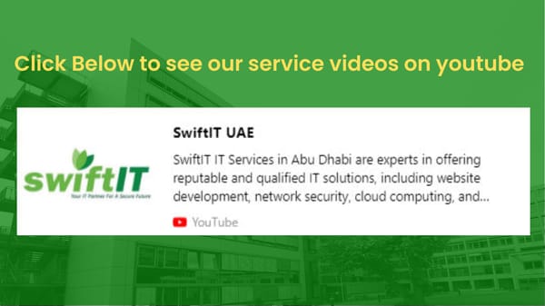 IT Solutions and Support Services Company in Abu Dhabi - Swiftit.ae - Page 8