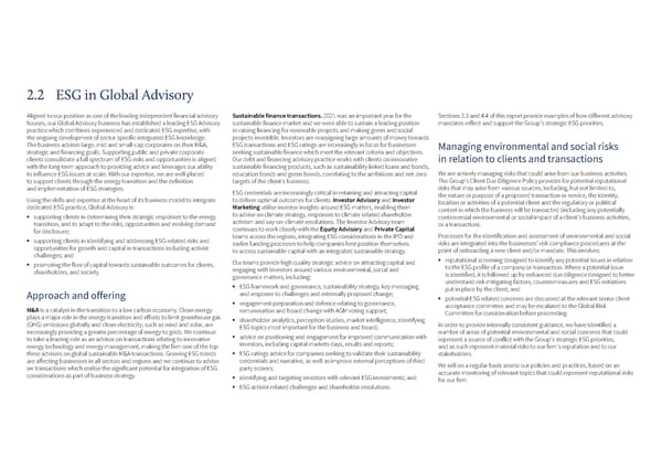 Sustainability Report | Rothschild & Co - Page 18